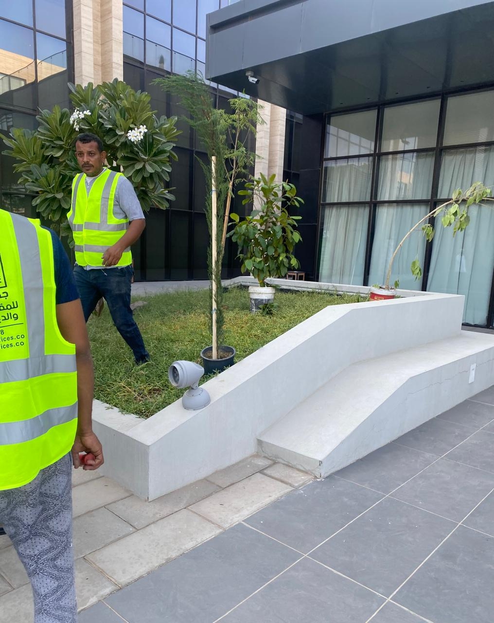 Garden work